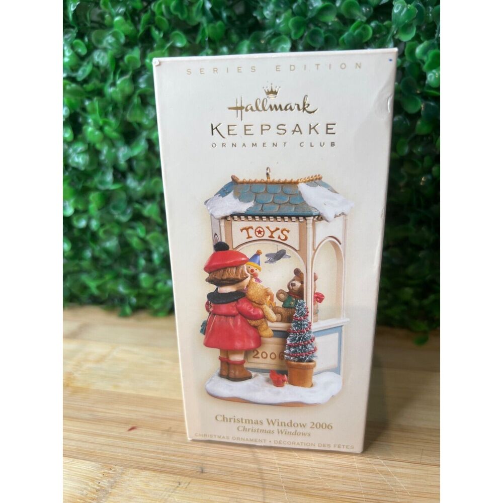 2006 Christmas Window #4 in Series Hallmark Ornament